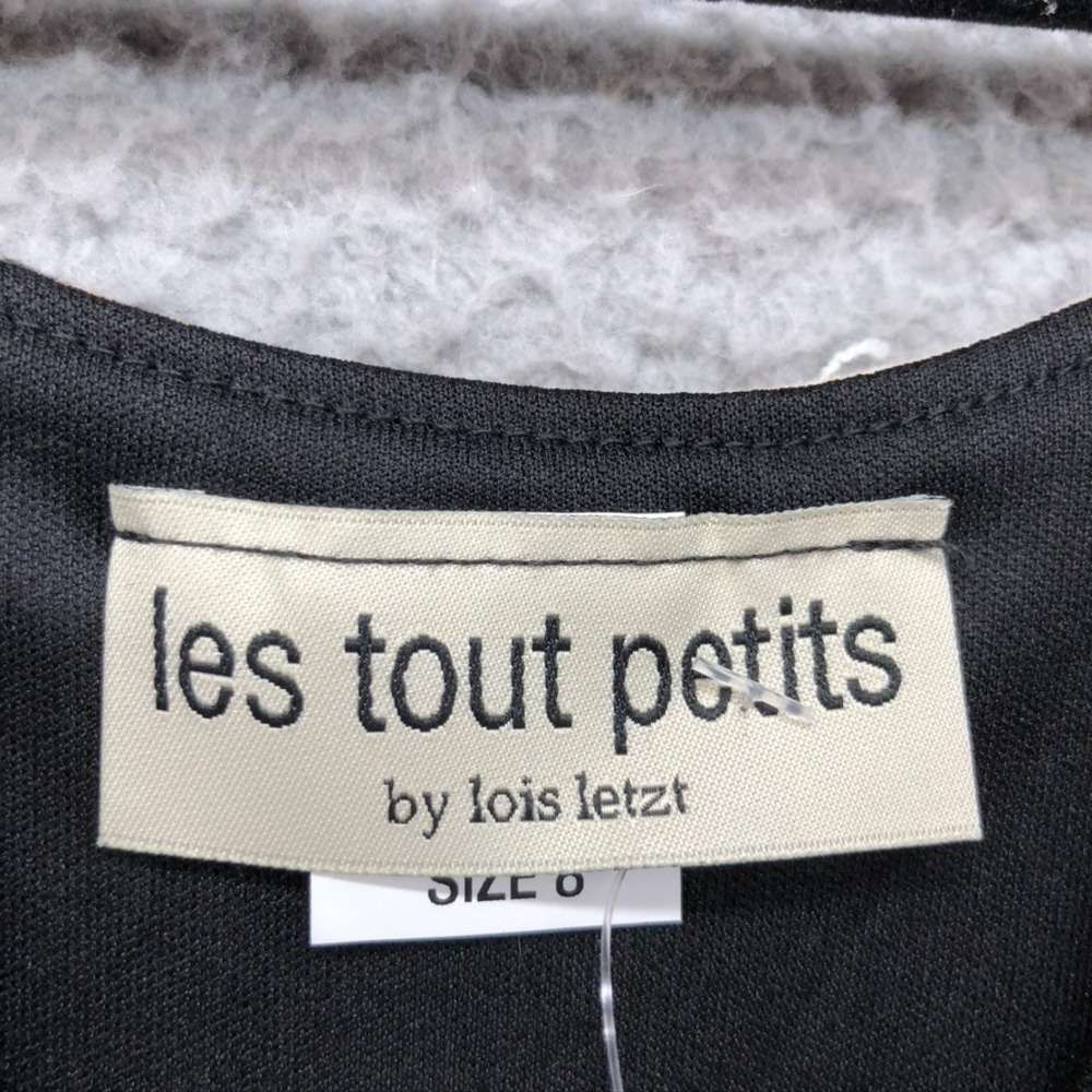 Lois Letzt Les Tout Petits Snake Print Mini Dress Girls 8 Edgy Fringe Party‎ - Picture 7 of 10
